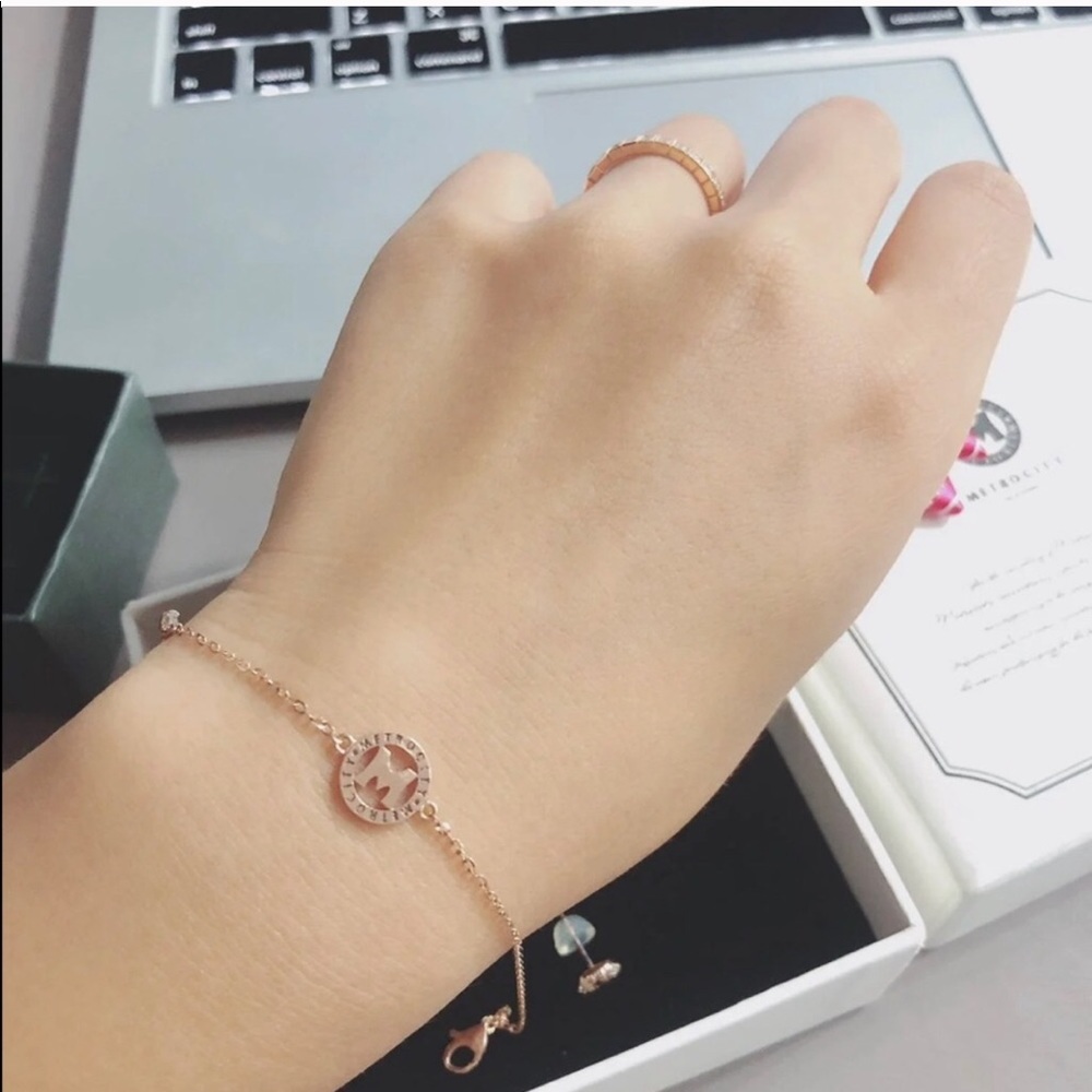 14k rose gold bracelet